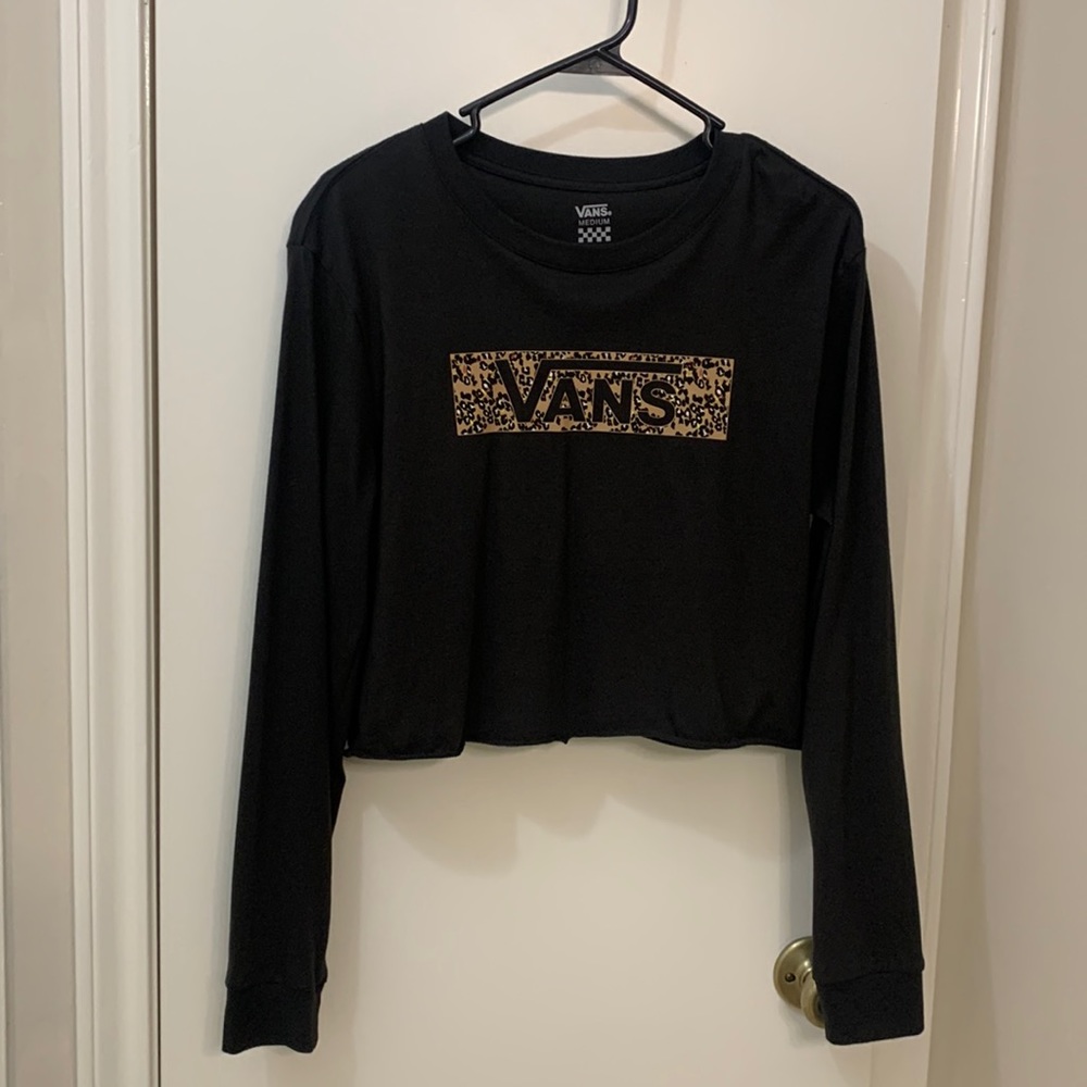 Vans crop long sleeve t-shirt